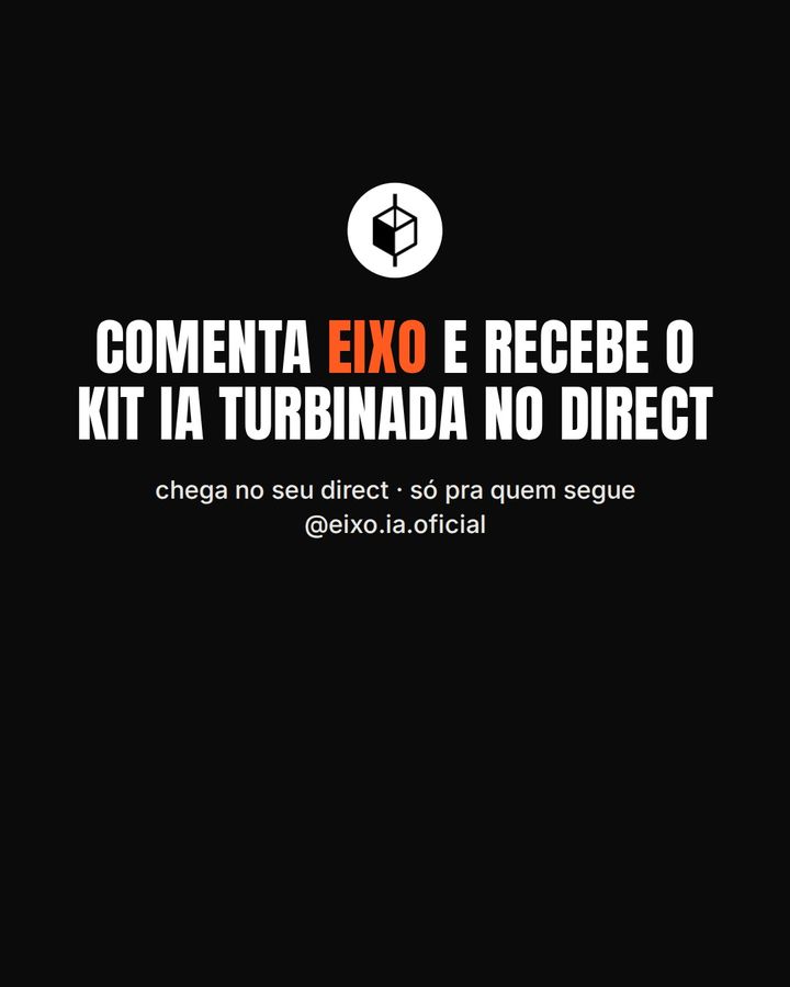 Última lâmina de um carrossel com a chamada: comenta a palavra e recebe o presente no direct.